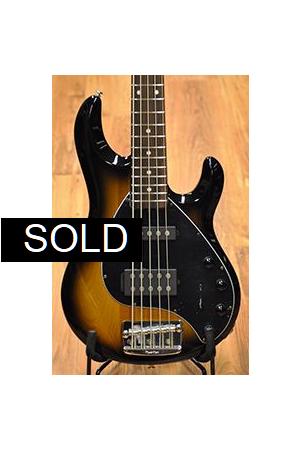 Ernie Ball Music Man Stingray Neck-Thru 5 HS Tobacco Sunburst/Rosewood Ernie Ball Music Man Stingray Neck-Thru 5 HS Tobacco Sunburst/Rosewood